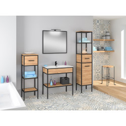 Nowoczesne Lustro MODUS 60 cm - Styl i Elegancja dla Twojego Wnętrza