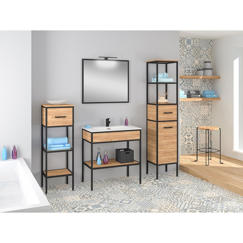 Nowoczesne Lustro MODUS 60 cm - Styl i Elegancja dla Twojego Wnętrza