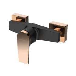 Elegancki Zestaw Prysznicowy Midnight + Stella Gold - Luksusowa Łazienka