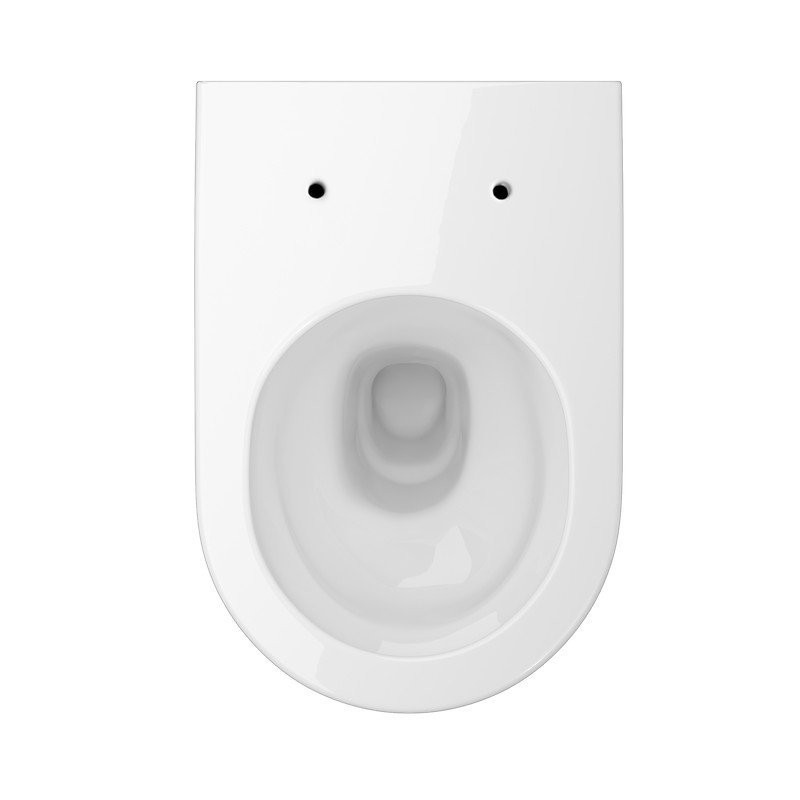 Elegancka Miska WC INVERTO STREAM ON + Cicha Deska SLIM WRAP Duroplast