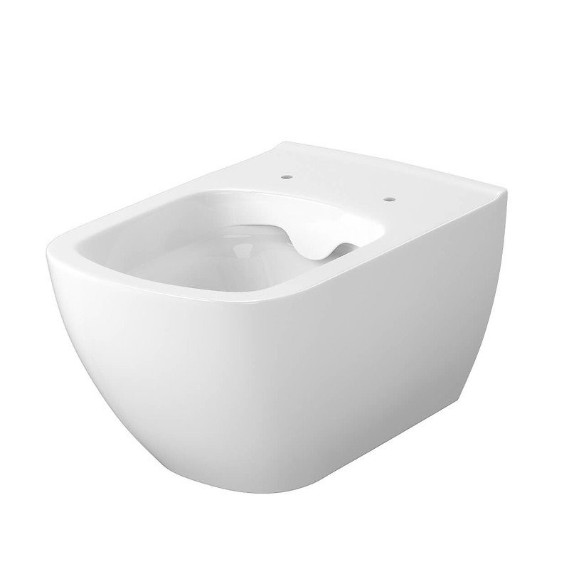 Cersanit VIRGO: Elegancja i Komfort – Miska WC bez rantu z deską Slim wolnoopadającą