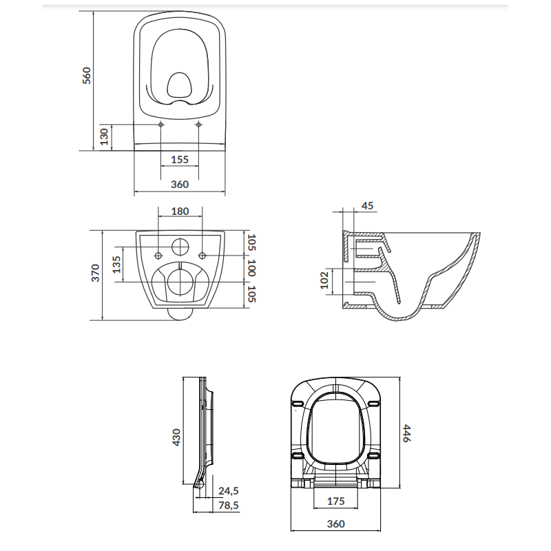 Cersanit VIRGO: Elegancja i Komfort – Miska WC bez rantu z deską Slim wolnoopadającą