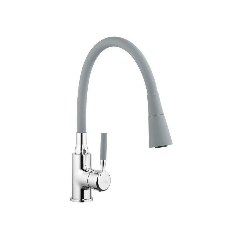 Elegancka Bateria do Kuchni Pogo Szara BZ-80-L05 - Nowoczesny Design!