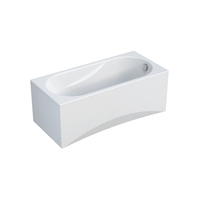 Elegancka Wanna Mito 160x70 w Odważnym Czerwonym Kolorze