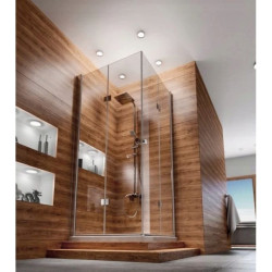 Innowacyjna Kabina Prysznicowa Fold N2 80x100 - Modułowa Elegancja