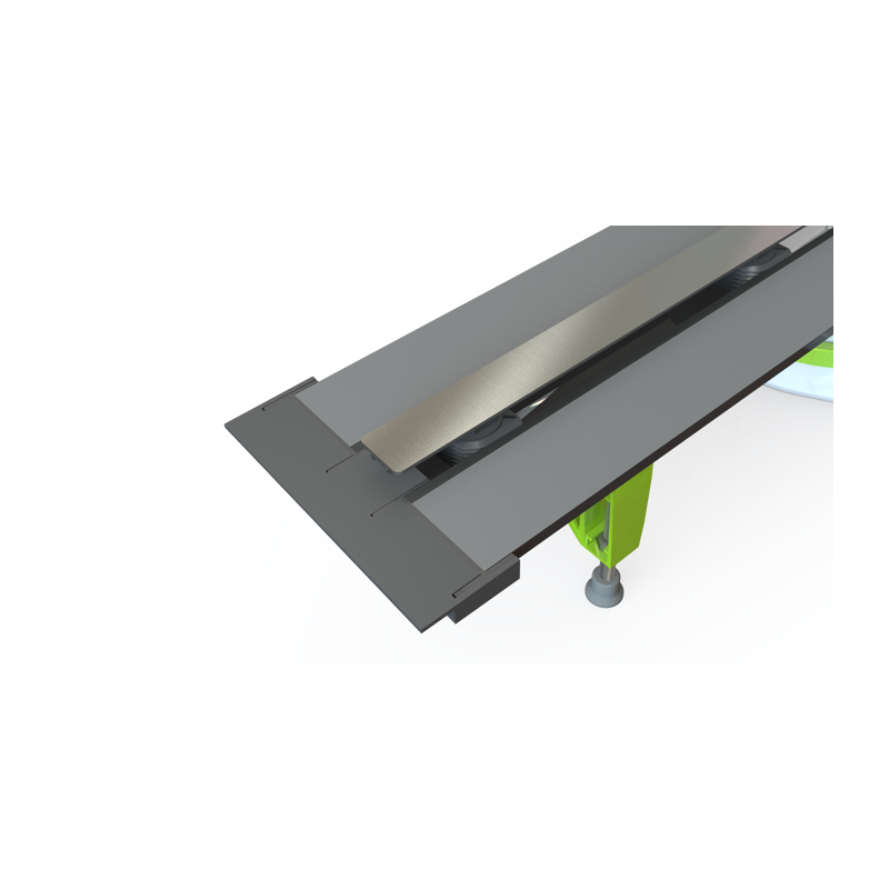 Odprowadzaj wodę w stylu - Odpływ liniowy EASY LINE Classic EVO 1000 mm szczotkowany ruszt