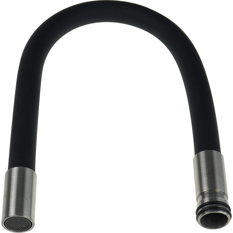 Elastyczna Wylewka Luno Czarna z Aeratorem – Styl i Funkcjonalność dla Twojej Kuchni