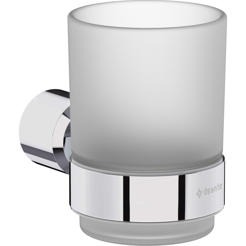 Elegancki Kubek Ścienny z Chromowaną Powierzchnią - Stal Nierdzewna 304, Łatwy Montaż