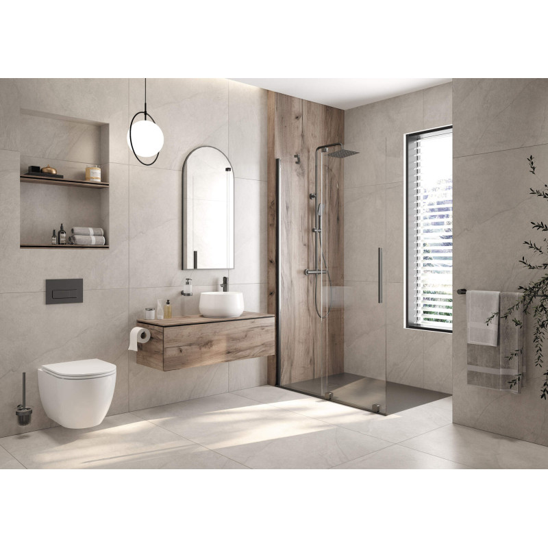 Tytanowa Szczotka WC Wisząca – Elegancka Stal 304 Szczotkowana, Zestaw Montażowy Gratis!