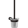 Elegancka Szczotka WC Wisząca Nero Mat - Stylowe i Solidne Akcesorium Łazienkowe