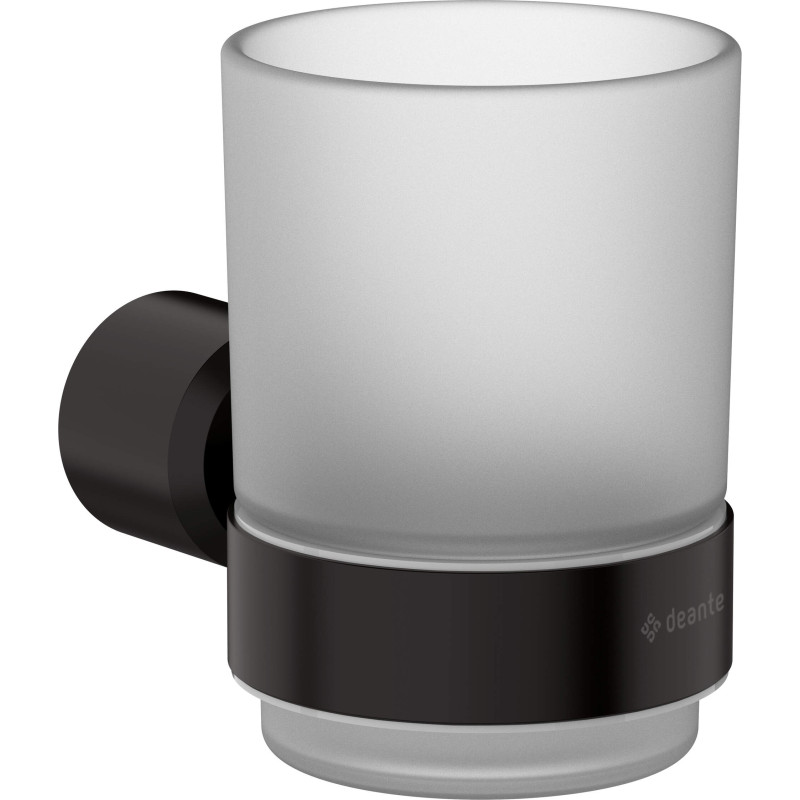 Kubek naścienny Nero Matowy - Elegancja stali 304 dla Twojej łazienki!