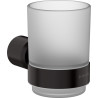 Kubek naścienny Nero Matowy - Elegancja stali 304 dla Twojej łazienki!
