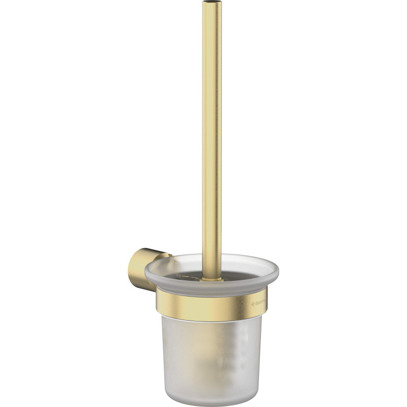 Elegancka Szczotka WC Wisząca ze Złotym Wykończeniem - Styl i Funkcjonalność w Jednym