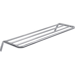 Półka Chromowana z Mosiądzu - Elegancka Przestrzeń dla Twojej Łazienki