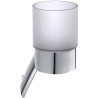 Elegancki Kubek Ścienny z Chromowanym Wykończeniem - Styl i Funkcjonalność w Twojej Łazience
