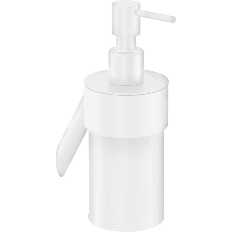 Elegancki Dozownik Mydła Ścienny Bianco z Matowym Wykończeniem i Wysokiej Jakości Materiałów