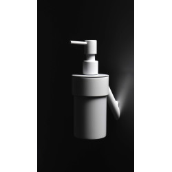 Elegancki Dozownik Mydła Ścienny Bianco z Matowym Wykończeniem i Wysokiej Jakości Materiałów