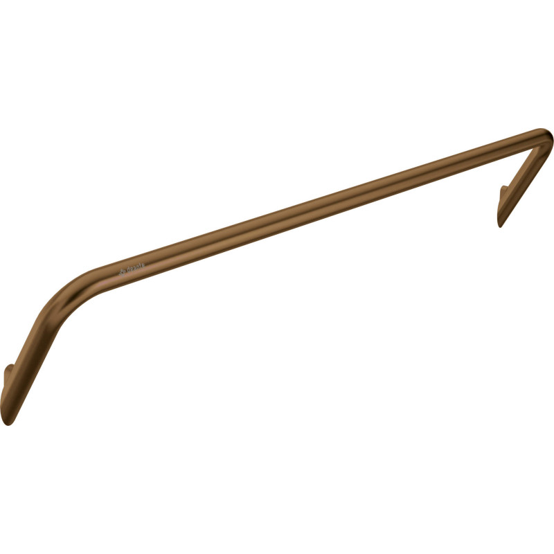 Elegancki Wieszak Ścienny z Mosiądzu, Brązowy, Szczotkowany – Styl i Funkcjonalność w Twojej Łazience