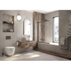 Eleganckie Lustro Łazienkowe w Ramie Aluminiowej 100x50cm - Nowoczesny Akcent dla Twojej Przestrzeni