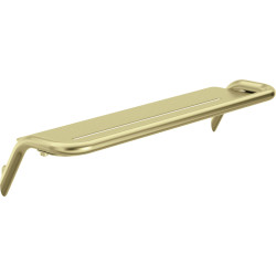 Złota Półka Ścienna z Mosiądzu – Elegancja w Twojej Łazience