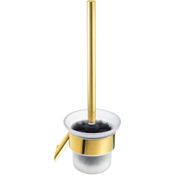 Stylowa Szczotka WC na Ścianę - Złoty Błysk w Twojej Łazience!