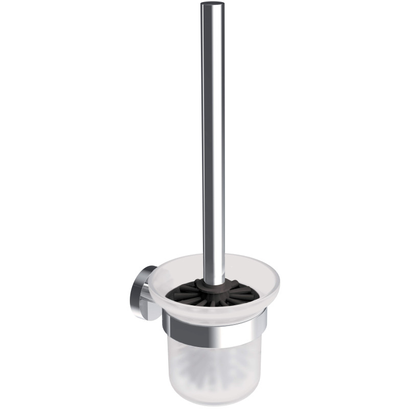 Elegancka Wisząca Szczotka WC Chromowana - Stal 304 z Zestawem Montażowym
