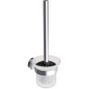 Elegancka Wisząca Szczotka WC Chromowana - Stal 304 z Zestawem Montażowym