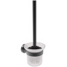 Elegancka Wisząca Szczotka WC Nero z Matowej Stali 304 - Kompletny Zestaw Montażowy