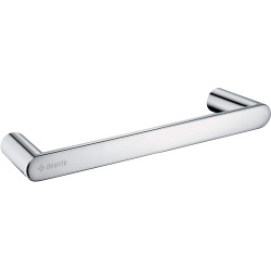 Elegancki Wieszak Ścienny na Ręczniki - Chromowany Blask, Idealnie 30 cm