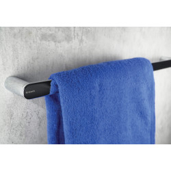 Elegancki Wieszak na Ręcznik 60 cm - Chromowana Stal Nierdzewna, Błyszczące Wykończenie