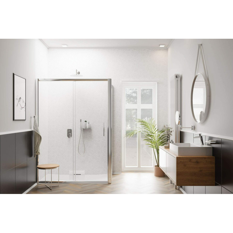 Eleganckie Lusterko Kosmetyczne 2w1 na Ruchomym Ramieniu - Chromowany Blask!