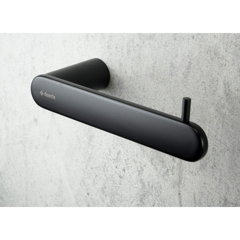 Elegancki Wieszak na Papier Toaletowy Nero ze Stali Nierdzewnej - Matowe wykończenie