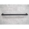 Elegancki Wieszak Ścienny na Ręcznik Nero, 60cm - Stal Nierdzewna Matowa