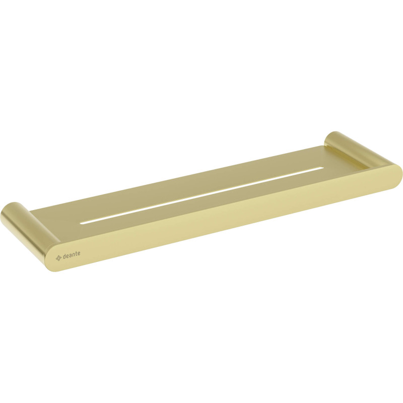 Elegancka Półka Ścienna Gold Touch - Stal Nierdzewna z Zestawem Montażowym