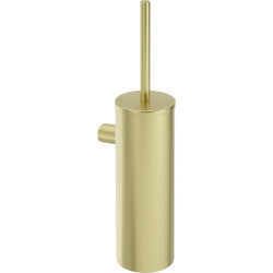 Elegancka Szczotka WC Wisząca – Złoto Szczotkowane, Stal Nierdzewna, Kompletny Zestaw Montażowy