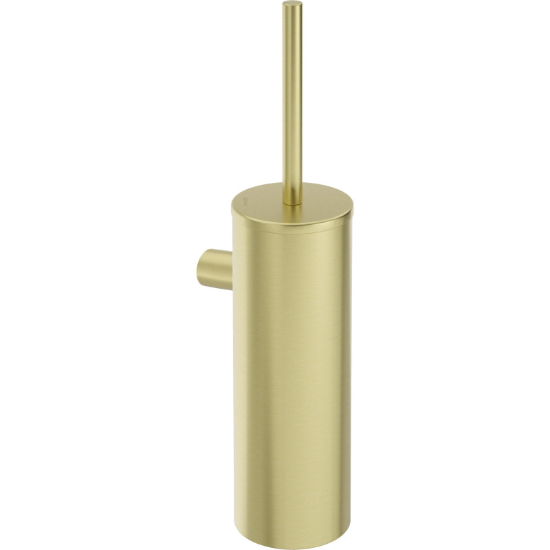 Elegancka Szczotka WC Wisząca – Złoto Szczotkowane, Stal Nierdzewna, Kompletny Zestaw Montażowy