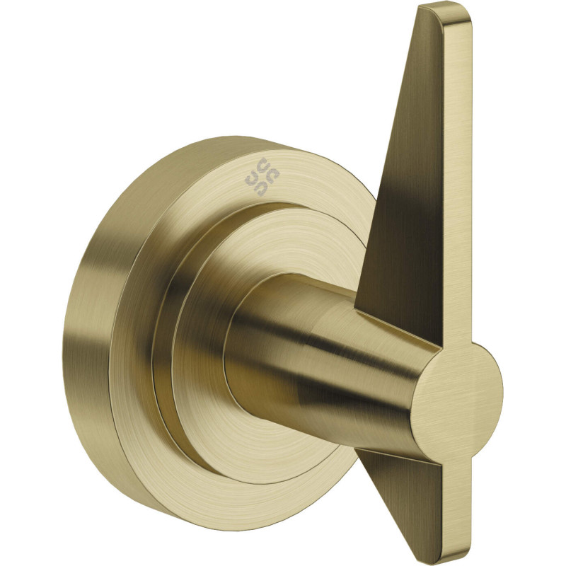 Haczyk Elegance Brass – Stylowy Wieszak do Łazienki z Mosiądzu Szczotkowanego