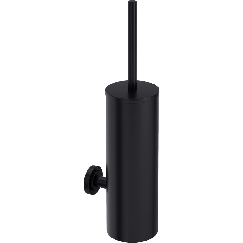 Elegancka Szczotka WC Wisząca Nero Mat ze Stali 304 - Zestaw Montażowy w Komplecie
