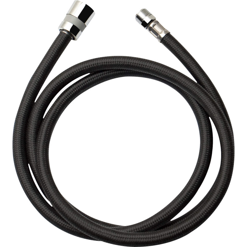 Elastyczny wąż nylonowy do zlewozmywaka 1500mm - M15 mosiądz, gwint/stozek, gwarancja 2 lata