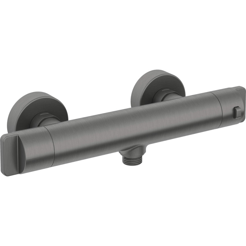 Termostatyczna Bateria Prysznicowa Titanium z Mosiądzu, Montaż Ścienny, Gwarancja 7 Lat