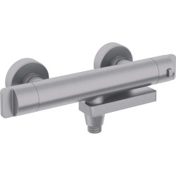 Deante Therm bateria wannowa stal szczotkowana