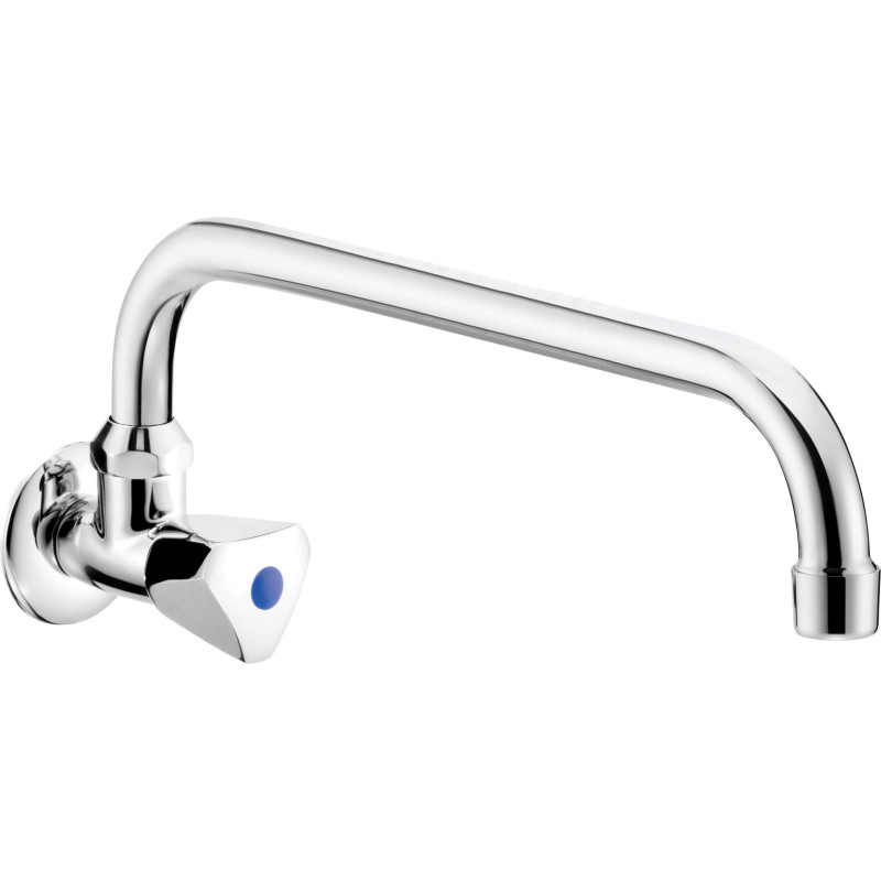 Ścienna Bateria Chromowa do Wody Zimnej i Zmieszanej - Elegancja i Funkcjonalność