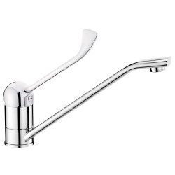 Bateria Medyczna Premium Chrom z Obracaną Wylewką i Głowicą Ceramiczną