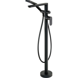 Bateria NERO LUX - wolnostojąca z zestawem prysznicowym, wysoka jakość i stylowy design