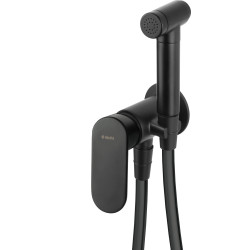 Elegancka Bateria Bidetowa Podtynkowa Nero z Bidettą i Funkcją Cool-Out