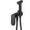 Elegancka Bateria Bidetowa Podtynkowa Nero z Bidettą i Funkcją Cool-Out