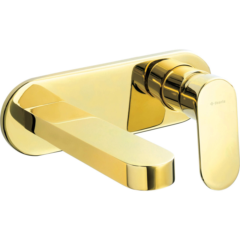 Złota Bateria Umywalkowa Podtynkowa - Luksus i Precyzja w Twojej Łazience