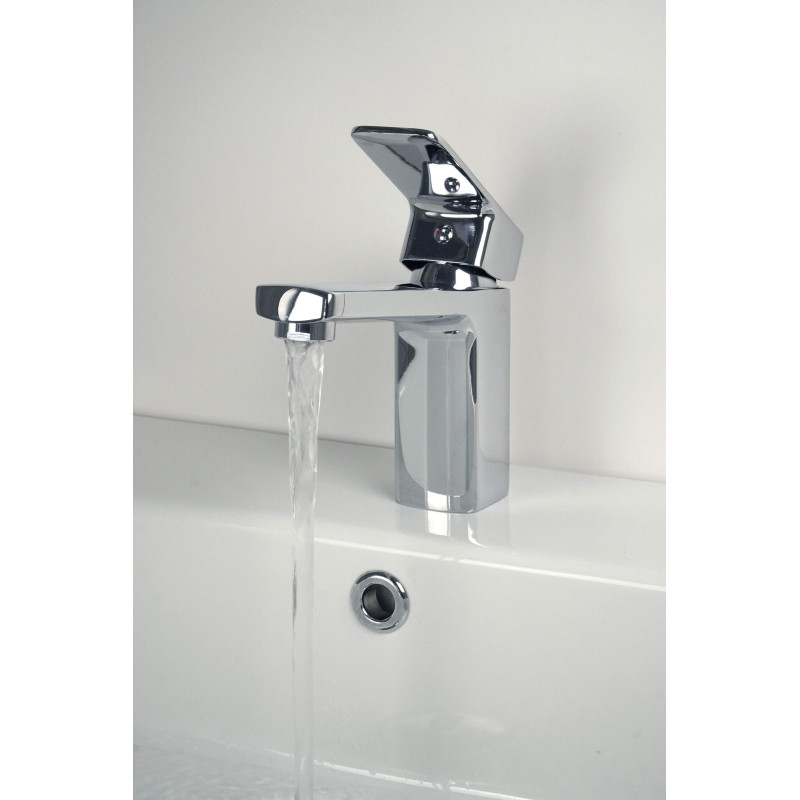 Deante BORO - Chromowana bateria umywalkowa z eko-aeratorem, elegancja i oszczędność w jednym!