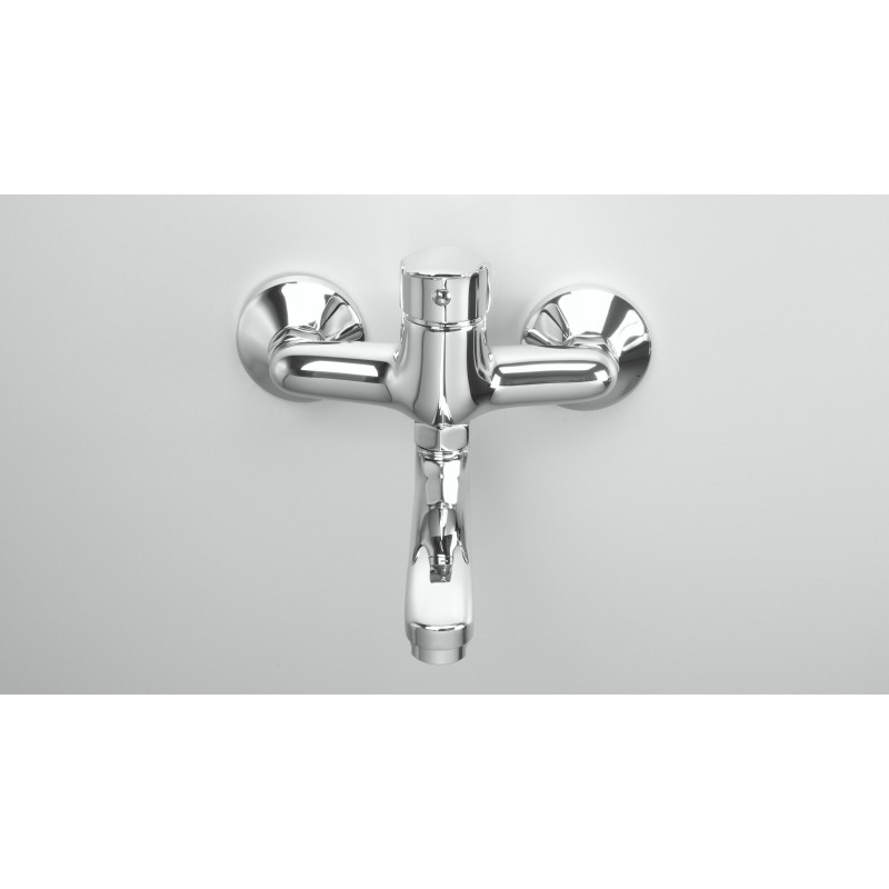 BORO Chromowa Bateria Ścienna Deante - Styl i Funkcjonalność dla Twojej Kuchni