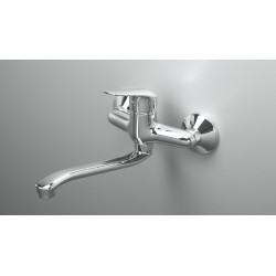 BORO Chromowa Bateria Ścienna Deante - Styl i Funkcjonalność dla Twojej Kuchni